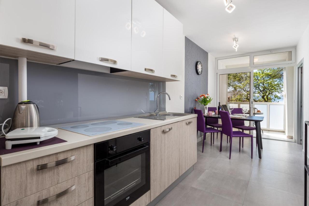Sunny Studio Apartment With Balcony Rijeka Buitenkant foto